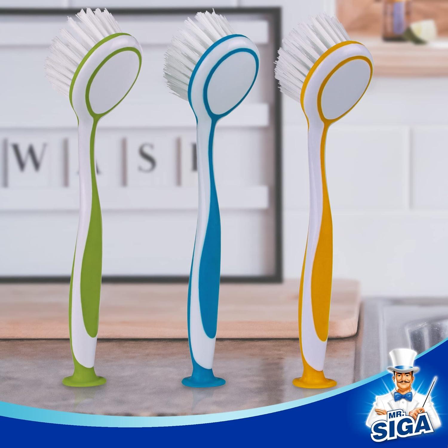 imageMRSIGA Round Dish Brush Size Dia 55 x 25cm Pack of 3