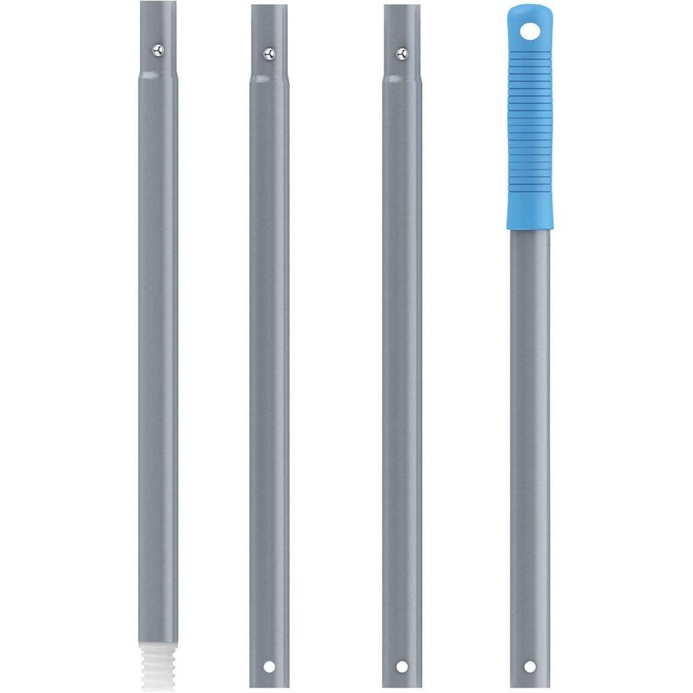 imageMRSIGA 543 inch Long Extension Pole Adjustable 4 Pieces Aluminum Pole for Window Squeegee