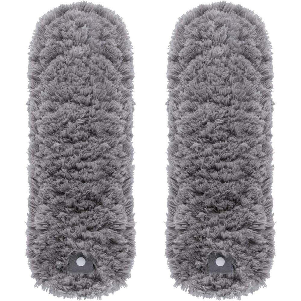 imageMRSIGA Lint Free Microfiber Duster Refills Washable Duster for Household Cleaning 2 Pack