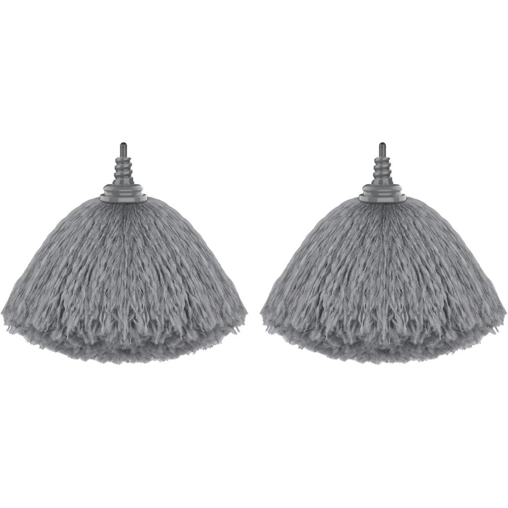 imageMRSIGA Microfiber Delicate Duster Refills Detachable and Washable Duster Head 2 Pack