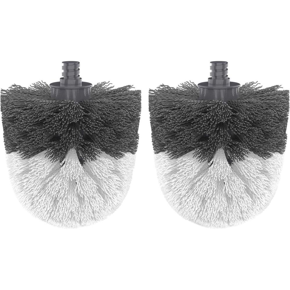 imageMRSIGA Premium Toilet Bowl Brush Replacement Head 2 Pack