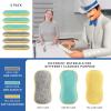 MR. SIGA Dual Action Scrubbing Sponge, Pack of 6, Size:15×8.5×2.3cm