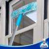 MR.SIGA 54.3 inch Long Extension Pole, Adjustable 4 Pieces Aluminum Pole for Window Squeegee
