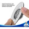 MR.SIGA Bathroom Sink Strainer, Utility, Slop, Bathtub Lavatory Sink Drain Strainer Hair Catcher, Stainless Steel Shower Drain Strainer, Outer Diameter 2.1 inch, Inner Diameter 1 inch, 3 Pack(Silver)
