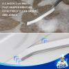 MR.SIGA Crevice Cleaning Brush with Handle, Gap Cleaning Brushes for Household Use, Stiff Bristle Brush for Cleaning Grout, Joints in Kitchen, Bathroom, Shower, 2 Pack