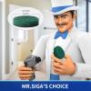 MR.SIGA Heavy Duty Pad Refills for Electric Spin Scrubber, Diameter 2.6in/6.5cm, 10 Pack