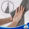 MR.SIGA Microfiber Cleaning Cloth, All-Purpose Cleaning Towels, Pack of 6, Size 13.8 x 15.7 in(Grey)