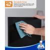 MR.SIGA Microfiber Cleaning Cloth, All-Purpose Microfiber Towels, Streak Free Cleaning Rags, Pack of 15, Sky Blue, Size 30 x 30 cm(11.8 x 11.8 inch)(Light Teal)