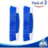 MR.SIGA Multi Purpose Heavy Duty Scrub Brush – Pack of 2(White & Blue – 2 Pack)