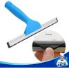 MR.SIGA Professional Window Cleaning Combo – Squeegee & Microfiber Window Scrubber, 10″(Blue)