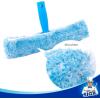 MR.SIGA Professional Window Cleaning Combo – Squeegee & Microfiber Window Scrubber, 10″(Blue)