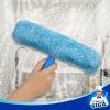 MR.SIGA Professional Window Cleaning Combo – Squeegee & Microfiber Window Scrubber, 10″(Blue)