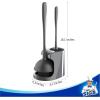 MR.SIGA Toilet Plunger and Bowl Brush Combo for Bathroom Cleaning, Gray, 2 Sets(Gray)