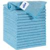 MR.SIGA Microfiber Cleaning Cloth, All-Purpose Microfiber Towels, Streak Free Cleaning Rags, Pack of 15, Sky Blue, Size 30 x 30 cm(11.8 x 11.8 inch)(Sky Blue)