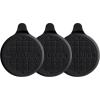 MR.SIGA Silicone Bathtub Stopper, Drain Stopper for Shower, Sink, 5.1″ Diameter, 3 Pack(Black)