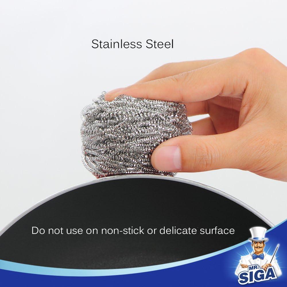 image:imageMRSIGA Stainless Steel ScourerPack of 1230g