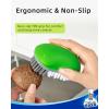 MR.SIGA Fruit and Vegetable Cleaning Brush with Non Slip Comfortable Grip, Pack of 2, Green(Green)