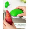 MR.SIGA Fruit and Vegetable Cleaning Brush with Non Slip Comfortable Grip, Pack of 2, Green(Green)